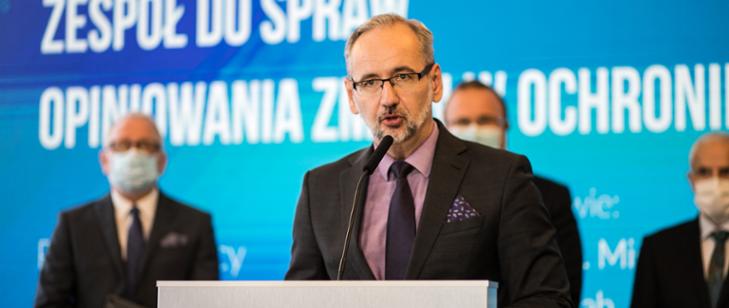 Minister zdrowia powołał Zespół do spraw opiniowania zmian w ochronie zdrowia