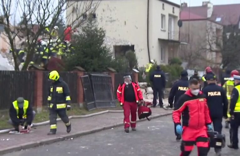Wybuch gazu w Puławach. Jedna osoba nie żyje. Trwa akcja ratunkowa