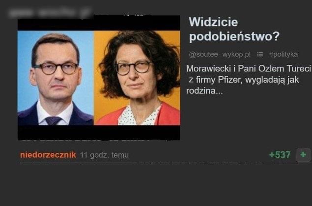 “PANI OD SZCZEPIONKI” ZAGUBIONĄ SIOSTRĄ MATEUSZA MORAWIECKIEGO ?