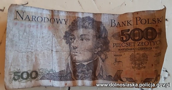 Lubań: Chciał zapłacić za zakupy banknotem wycofanym z obiegu 25 lat temu