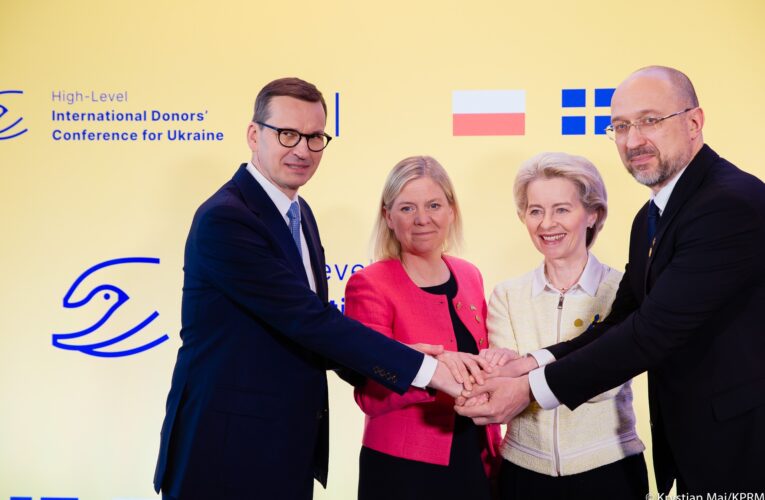 Konferencja darczyńców w Warszawie – ponad 6,3 mld euro na pomoc dla Ukrainy